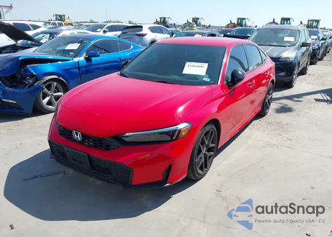 2025 Honda Civic Sport z USA, uszkodzony, nr VIN 2HGFE2F58SH586733